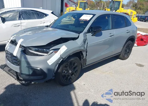 2025 Honda Hr-V 2Wd Sport z USA, uszkodzony, nr VIN 3CZRZ1H55SM756033